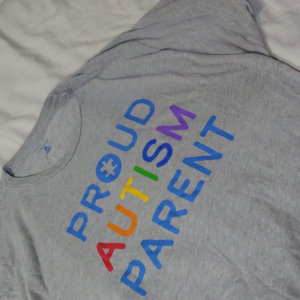 Proud Supporter Autism Speaks ‘Proud Autism Parent’ tshirt T1196
